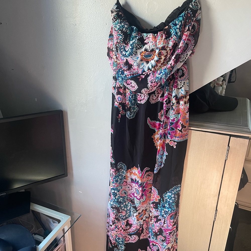 Express patterned dress